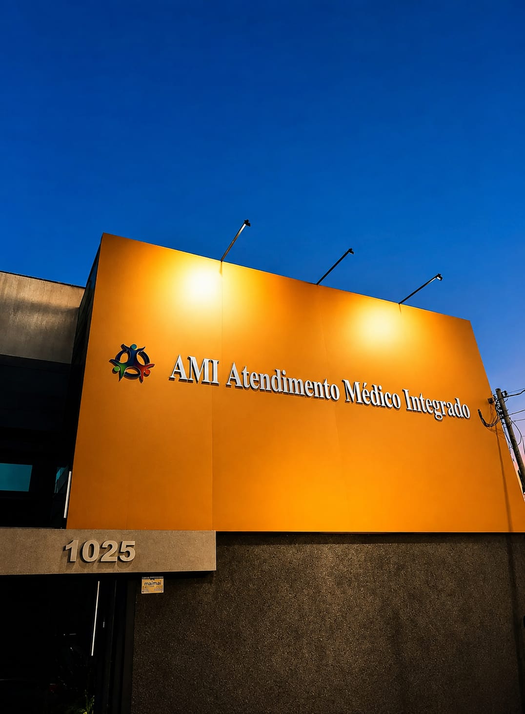 Fachada do consultório do Dr. Artur Bianco em Uberlândia